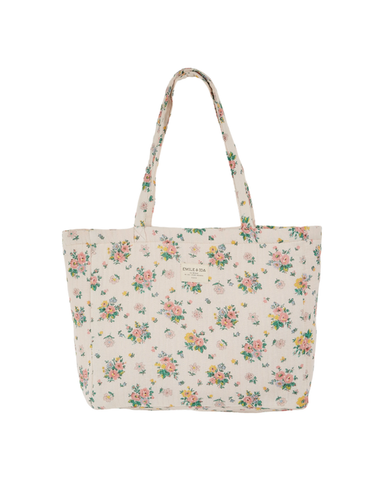emile et ida Cabas à fleurs printemps rose