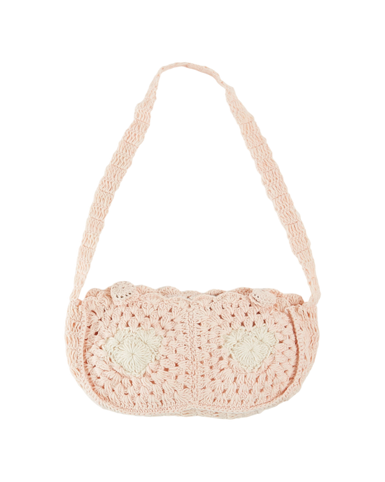 emile et ida Sac baguette crochet pastel