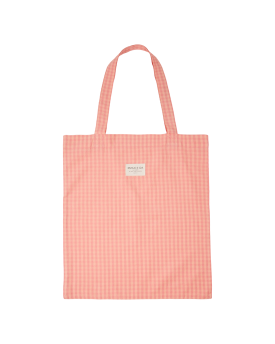 emile et ida Tote bag vichy pivoine