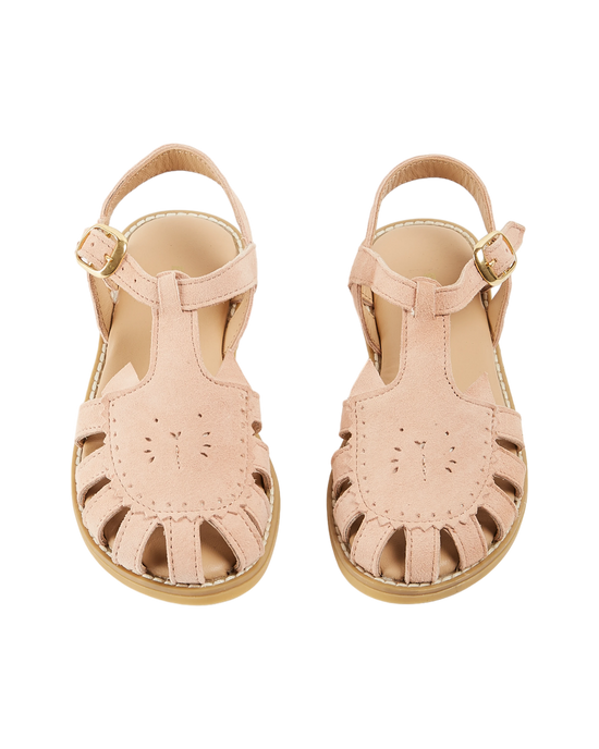 emile et ida Sandales chat rose