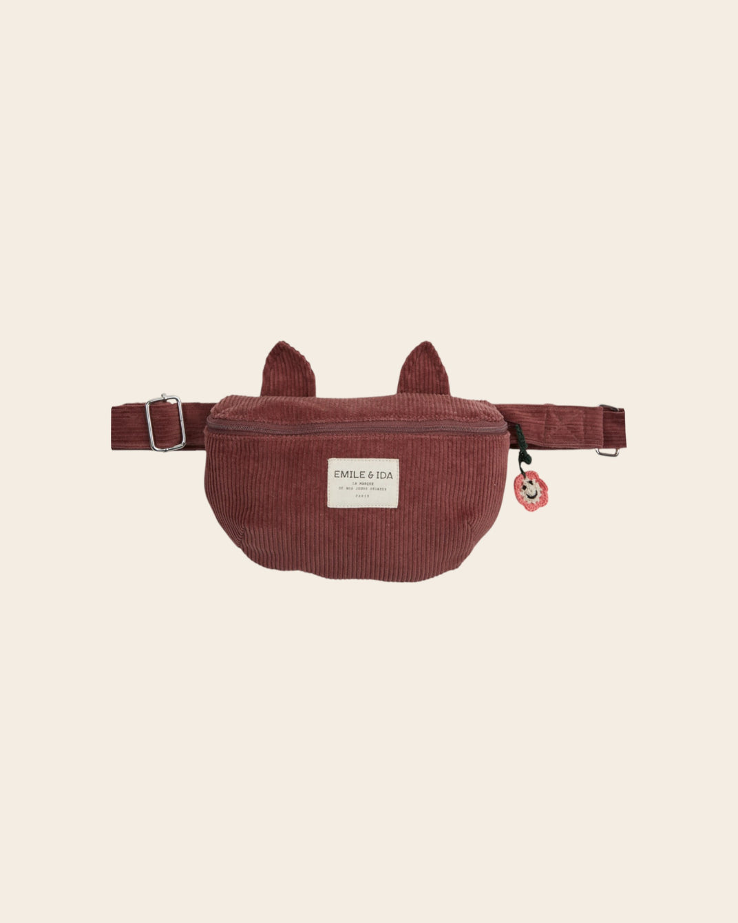Banane velours chat violine