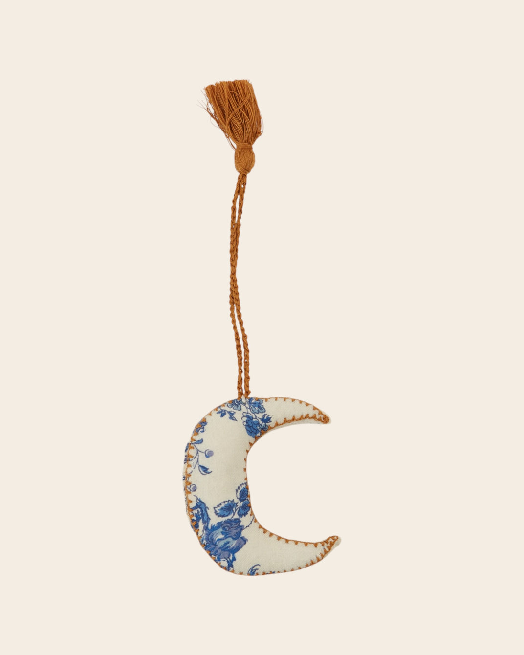 Décoration lune orchid bleu