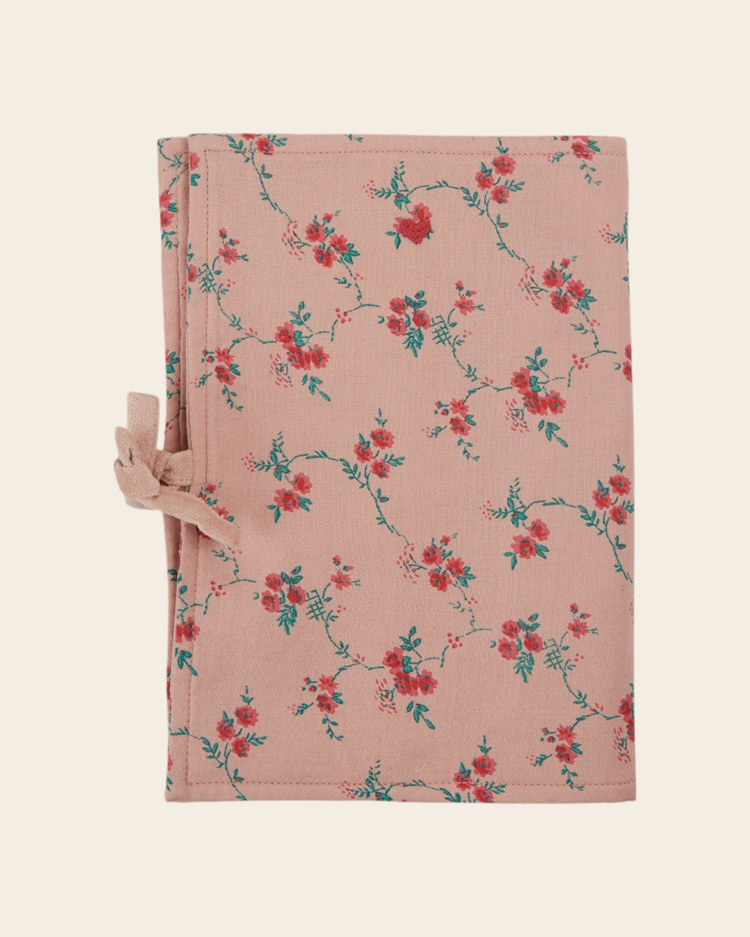 Couvre carnet de santé aster rose
