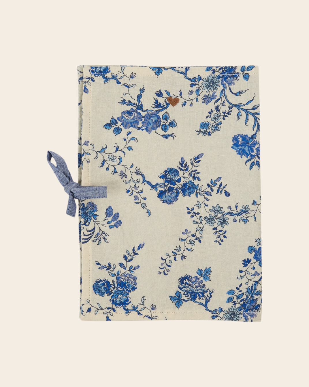 Couvre carnet de santé orchid bleu