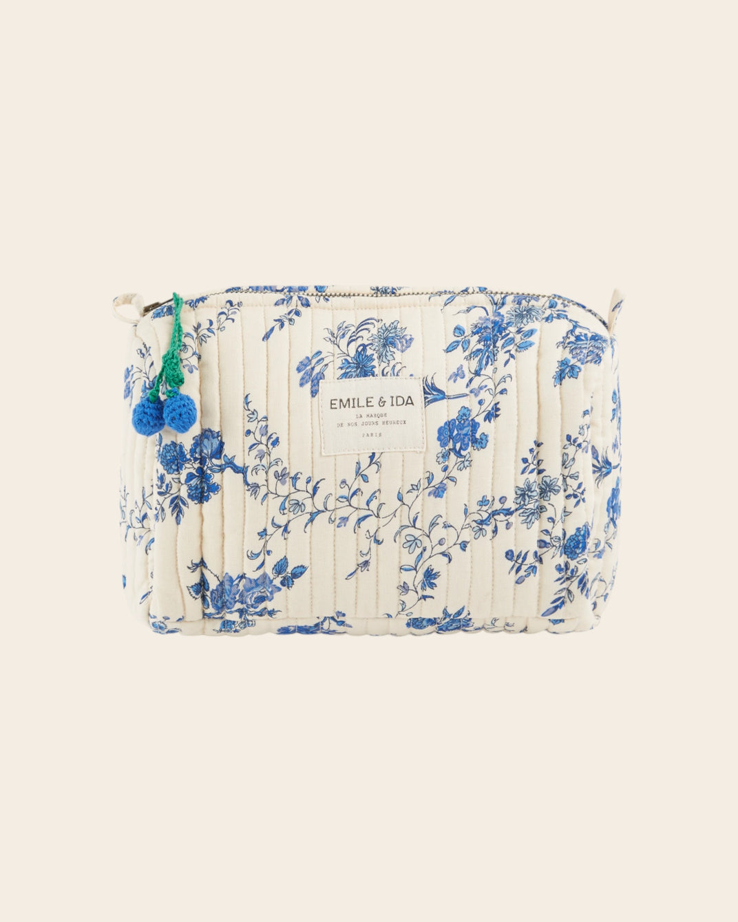 Trousse de toilette orchid bleu