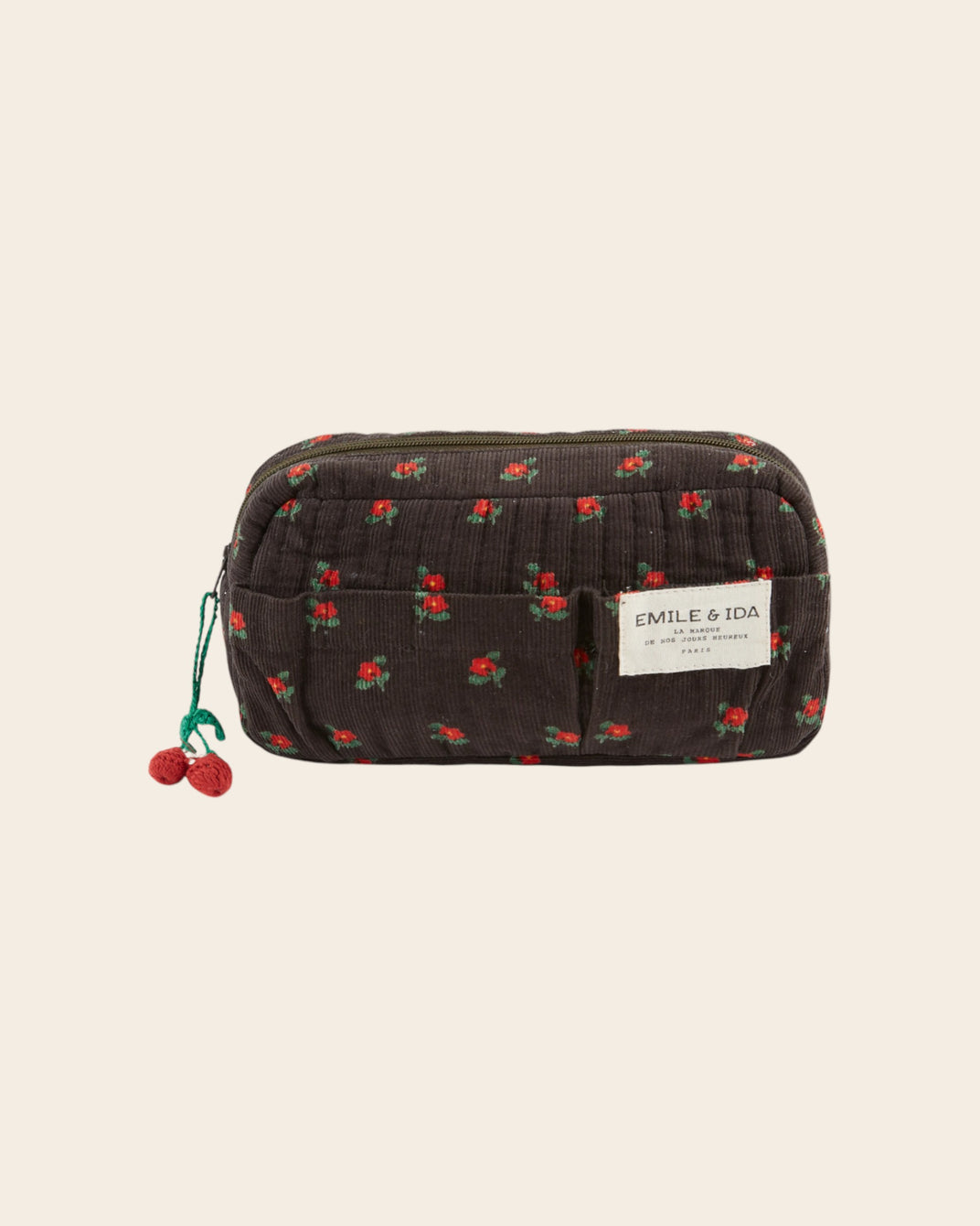 black poppy pencil case