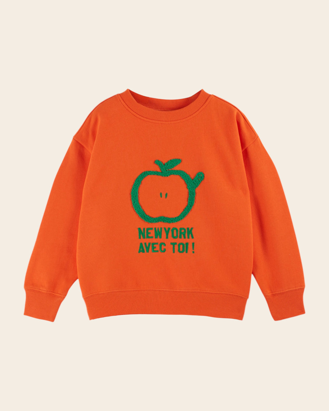 Clementine fleece sweatshirt