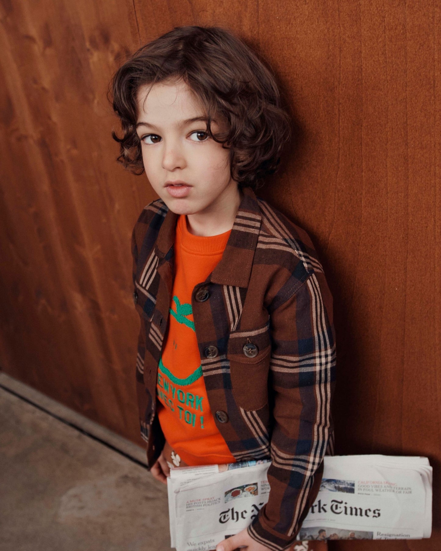Clementine fleece sweatshirt