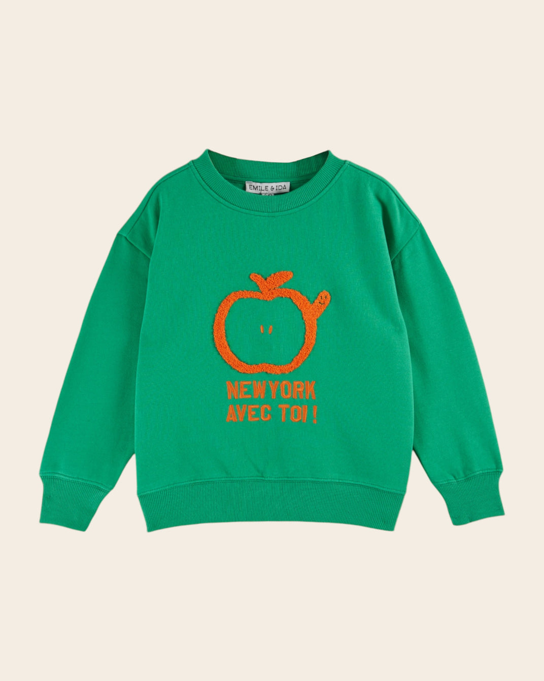 wasabi fleece sweatshirt