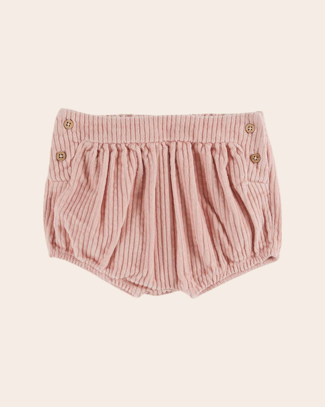 Bloomer velours cotelé rose