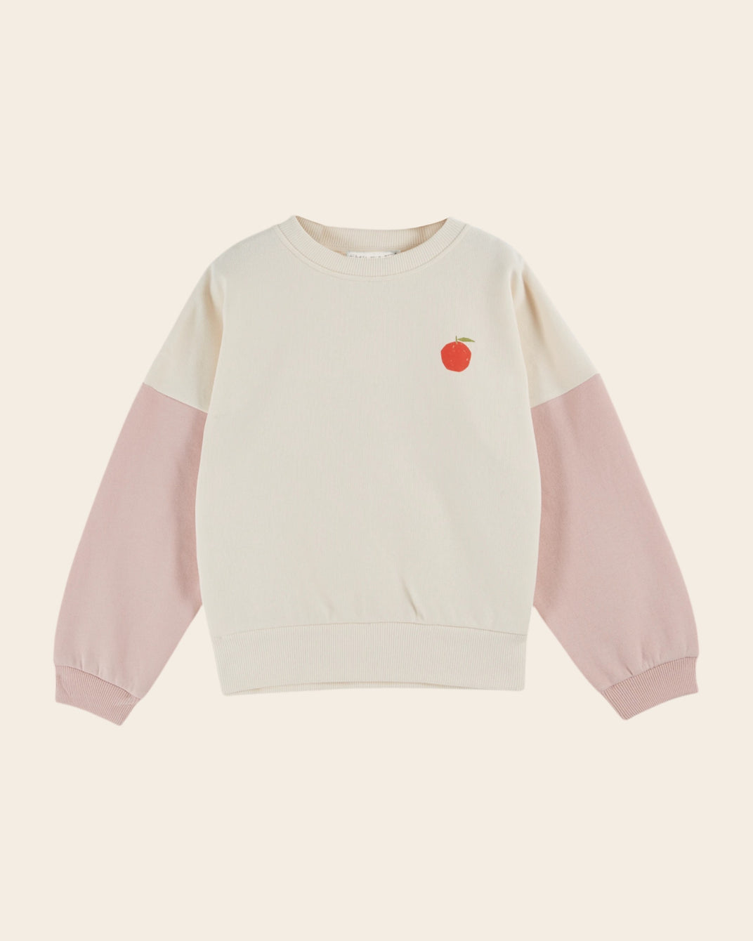 peony fleece sweatshirt