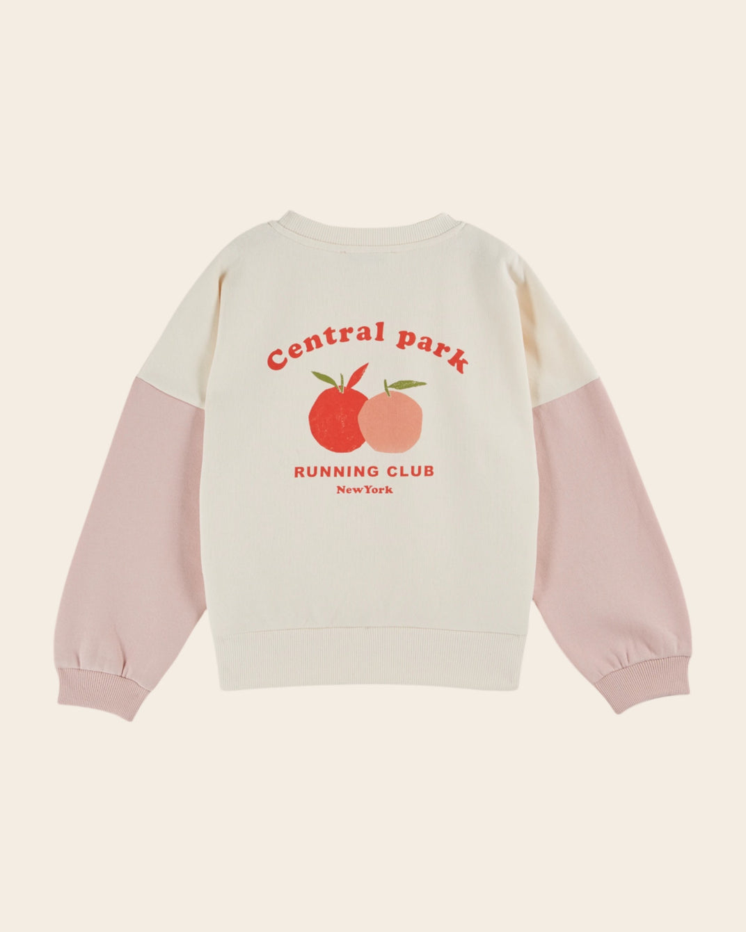 peony fleece sweatshirt
