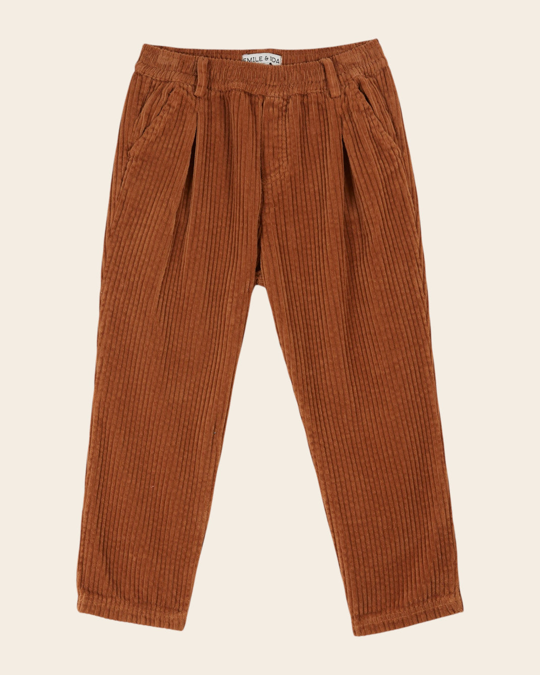 pecan velvet pants