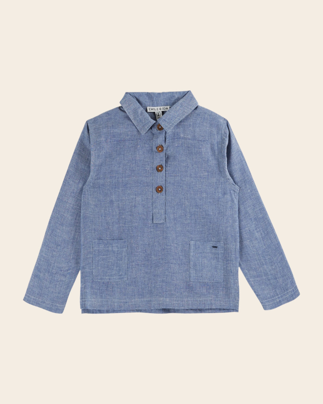 chambray kurta chambray