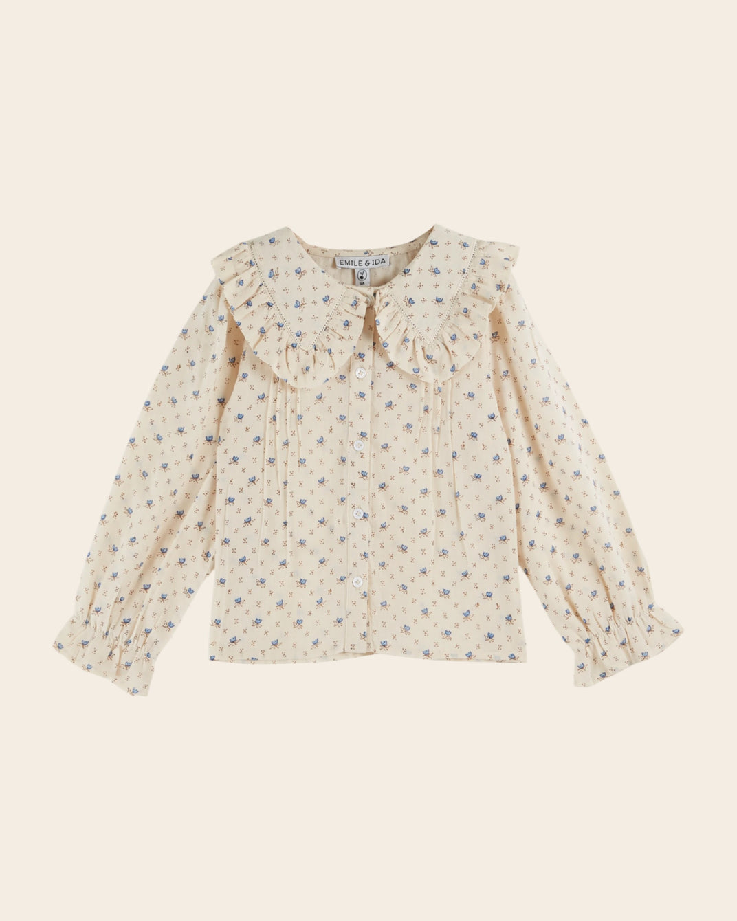 lazuli block print blouse