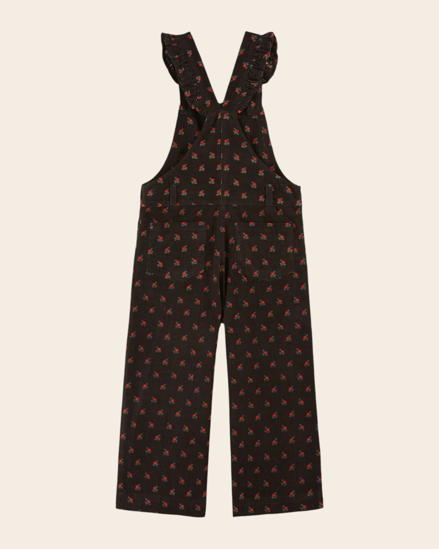 Salopette velours poppy noir
