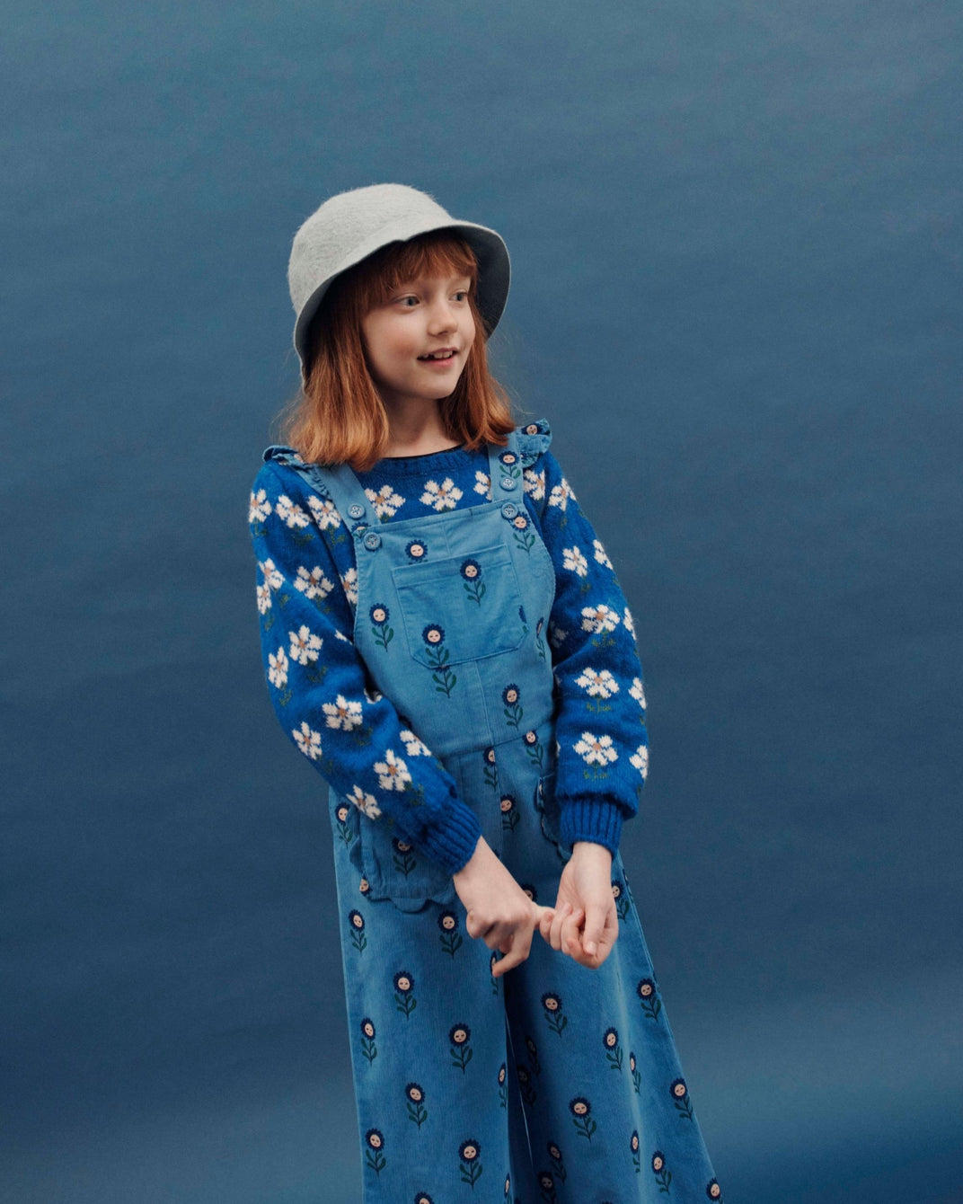 Margot printed overalls