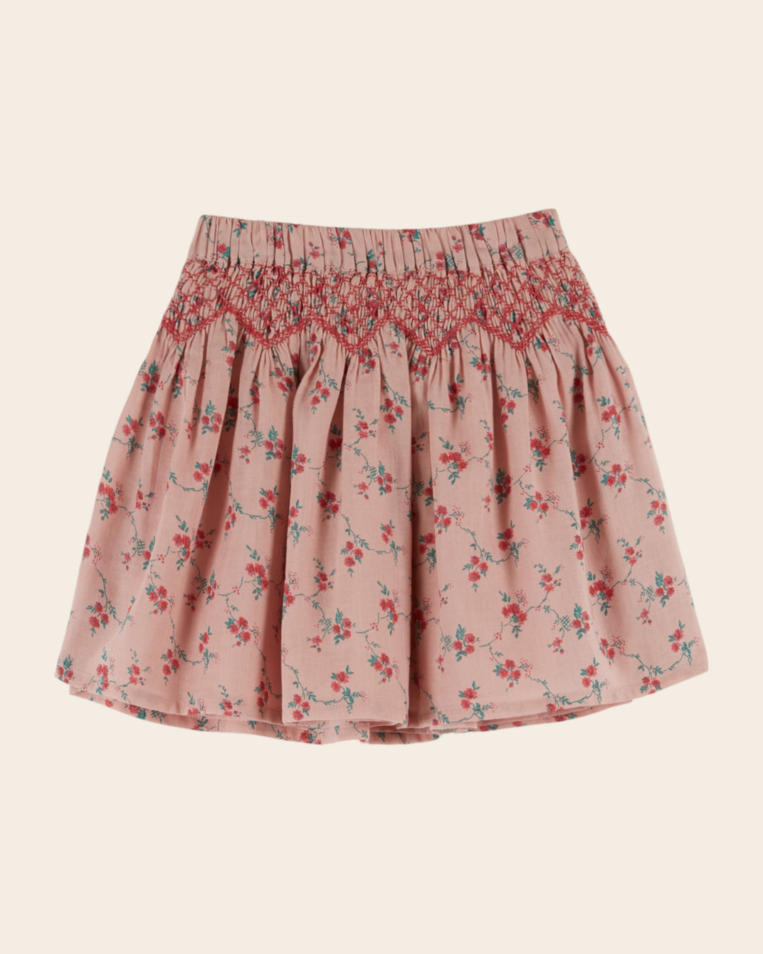 aster embroidered skirt