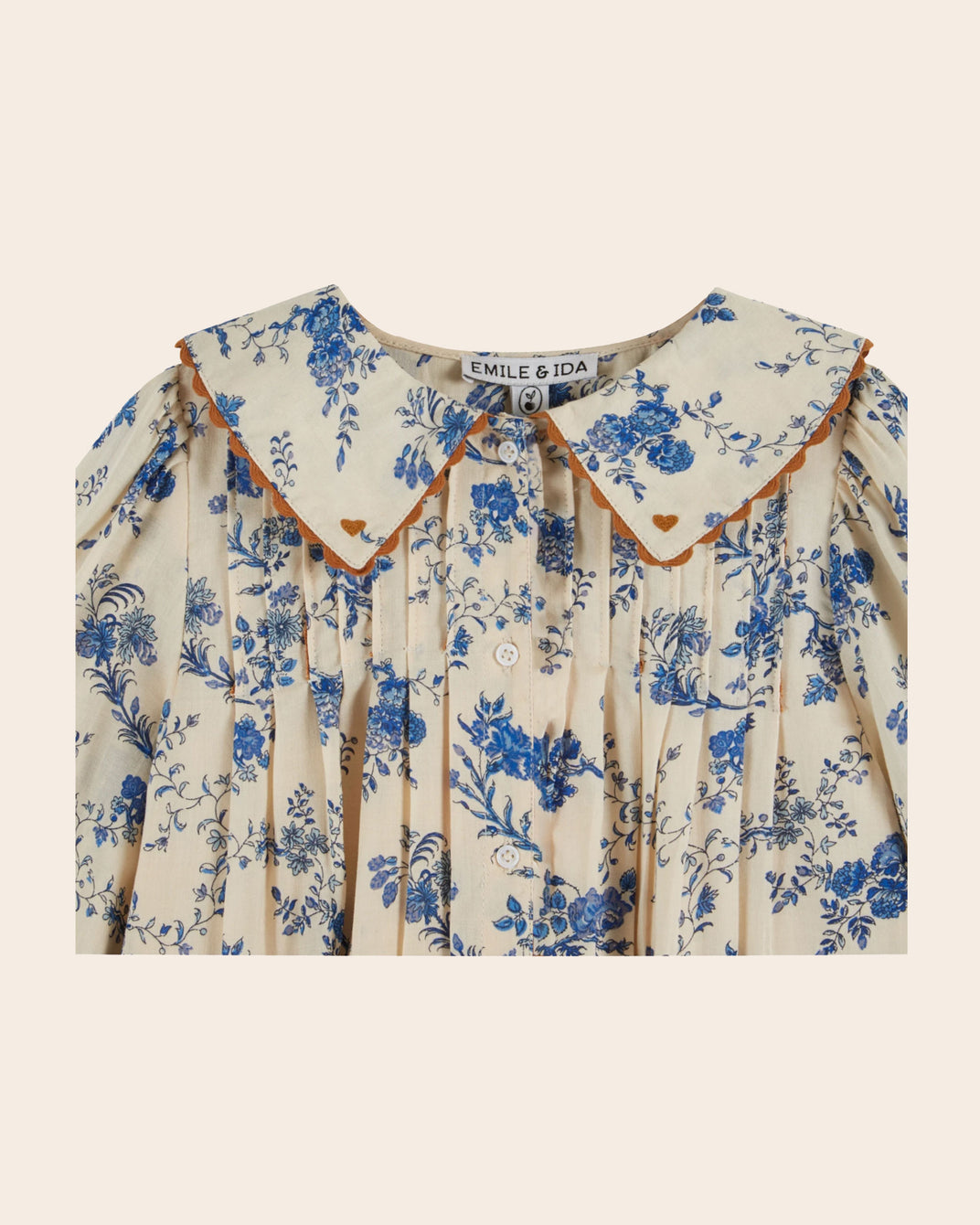 Robe ample orchid bleu