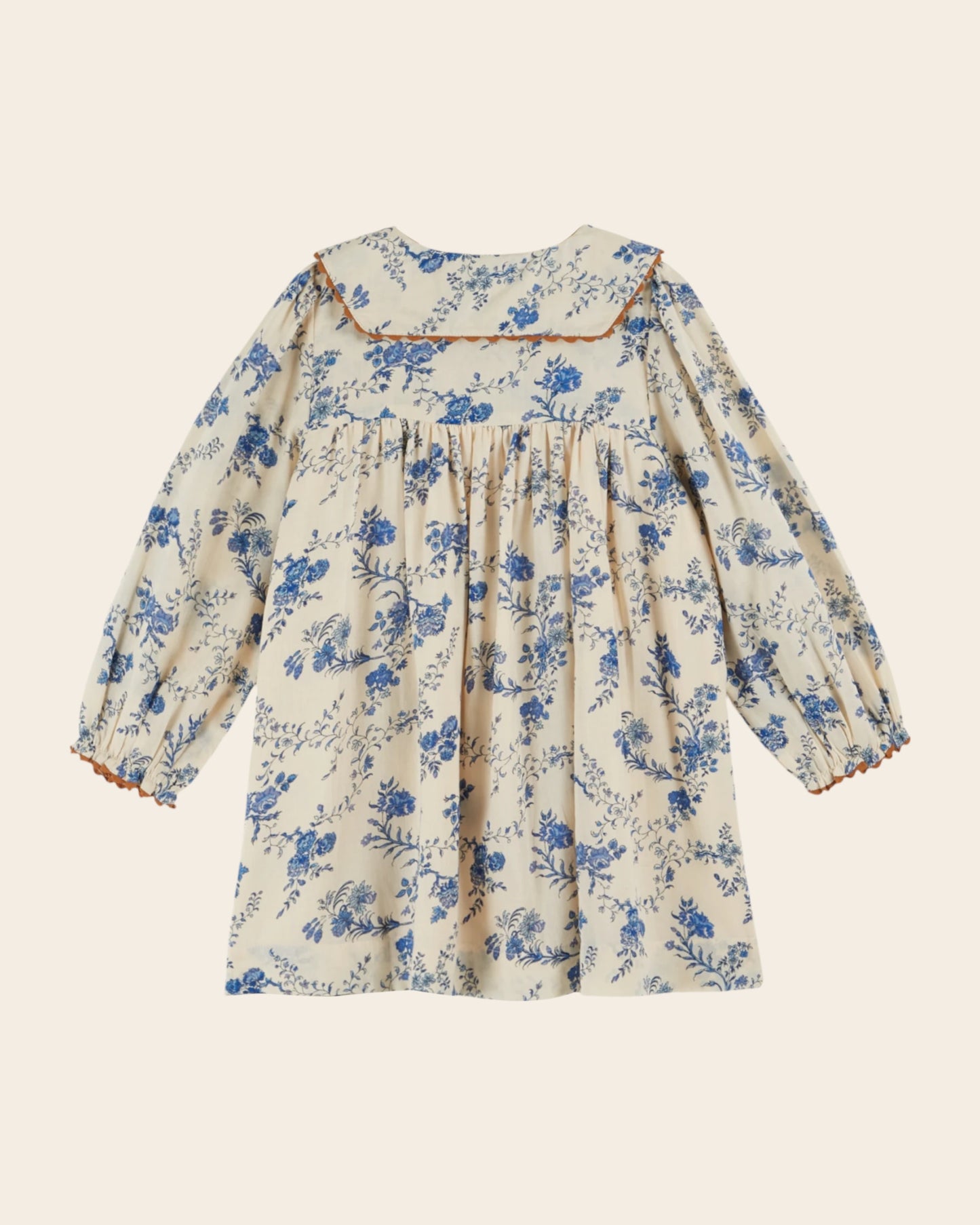 Robe ample orchid bleu