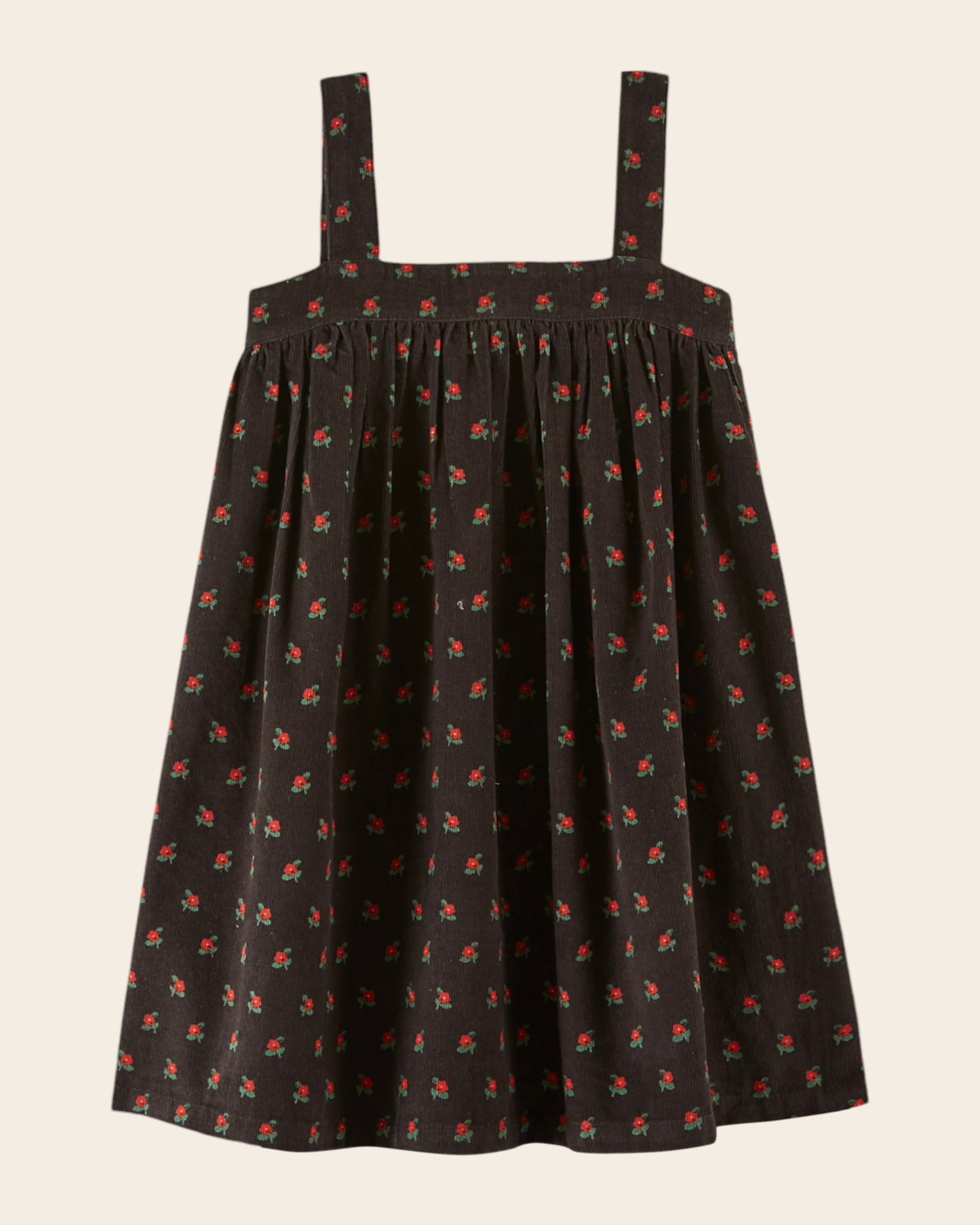 black poppy strapless loose dress