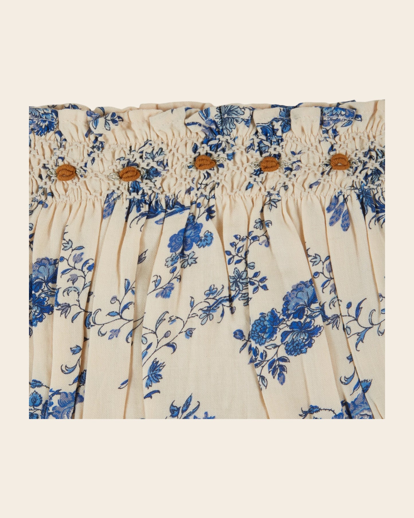 embroidered bloomer orchid blue orchid blue