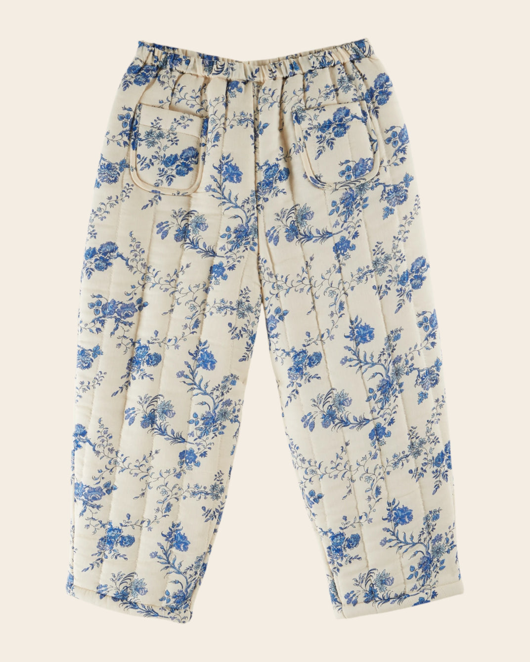 orchid quilted pants orchid blue