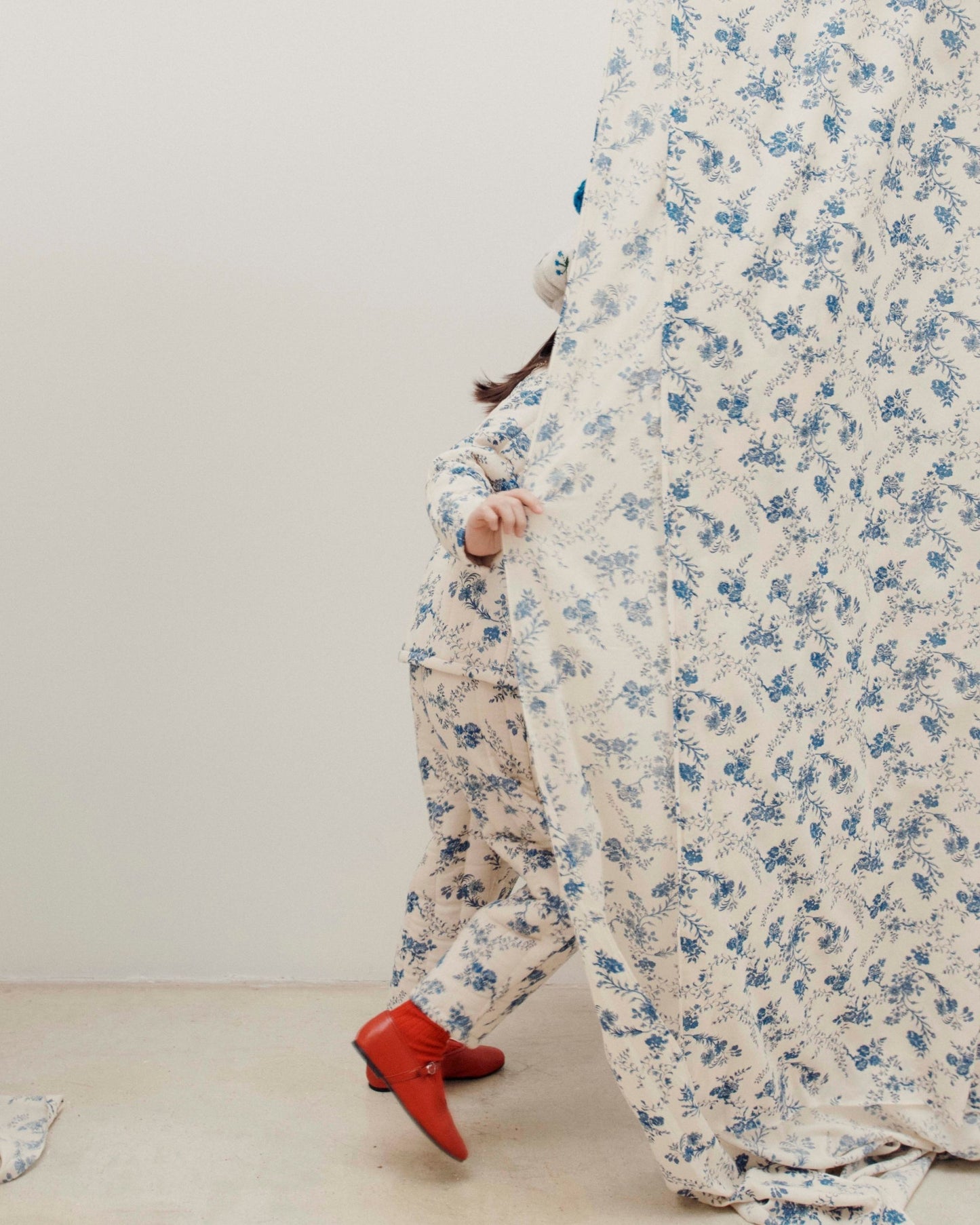 orchid quilted pants orchid blue