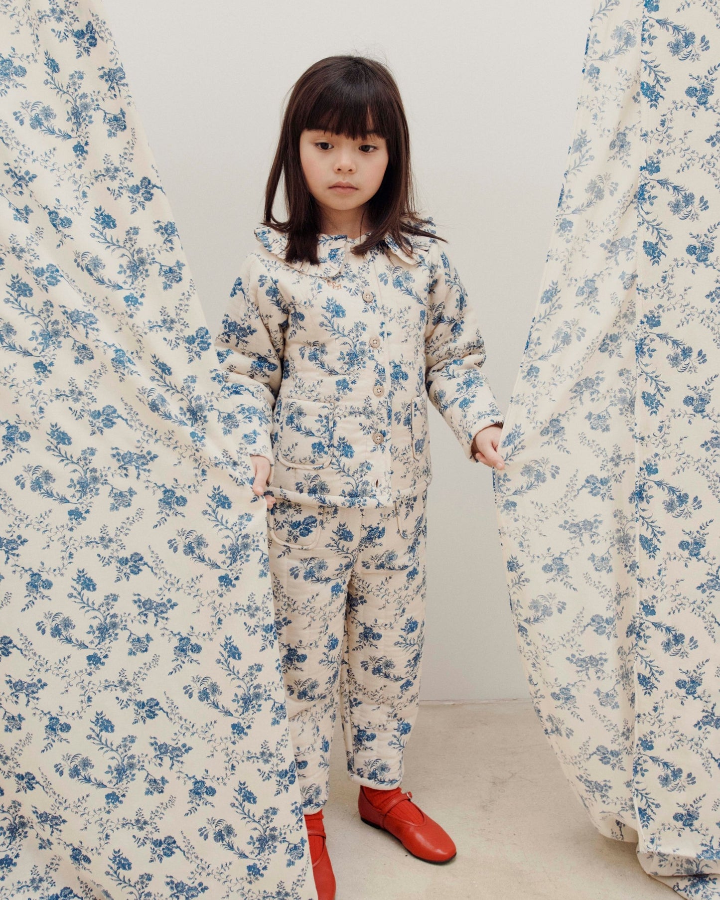 orchid quilted pants orchid blue