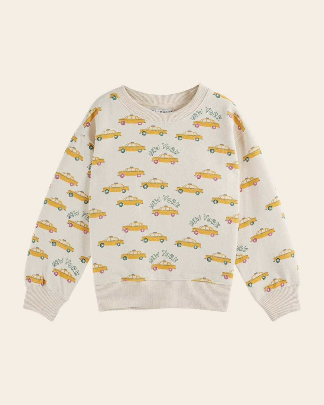 sweatshirt printed all over taxi taxi