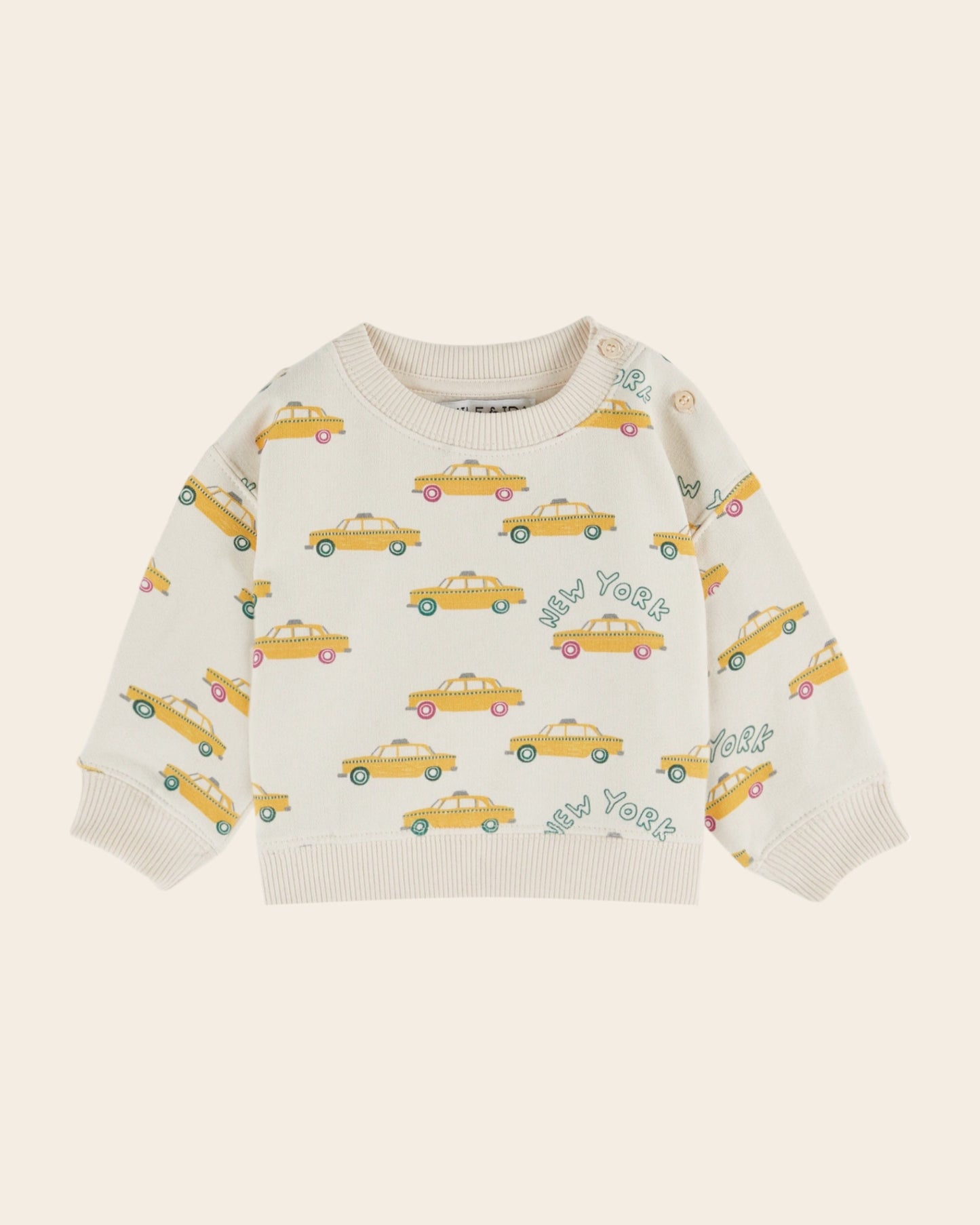 sweatshirt printed all over taxi taxi