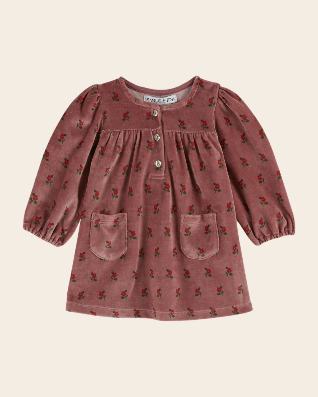 bb poppy purple velvet dress