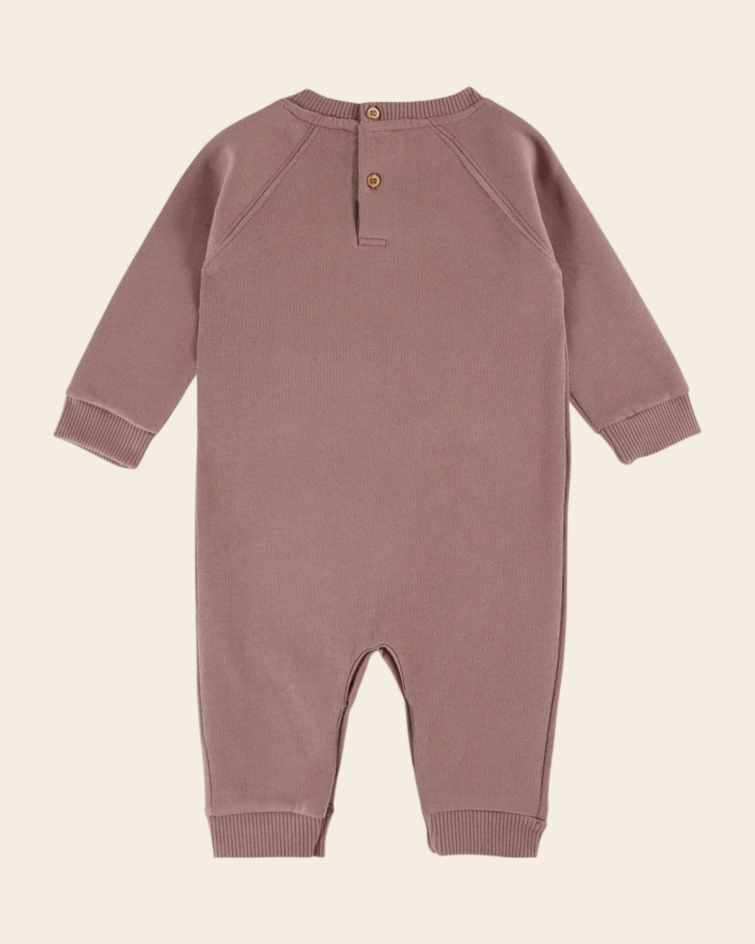 Combinaison Amour coton bio figue