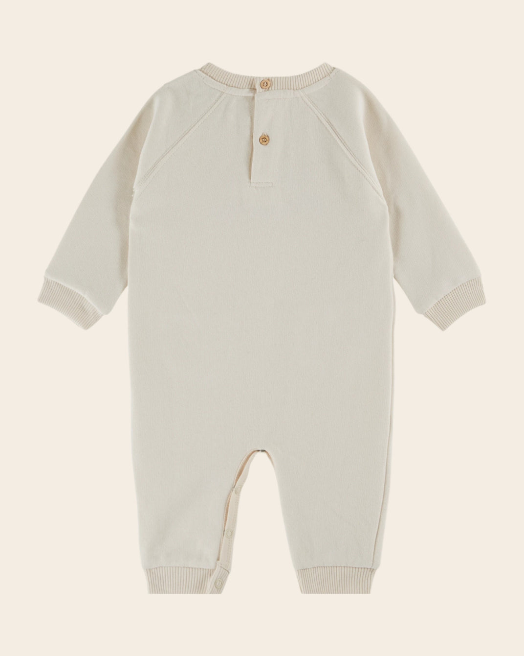 Combinaison Pomme d'amour coton bio crème