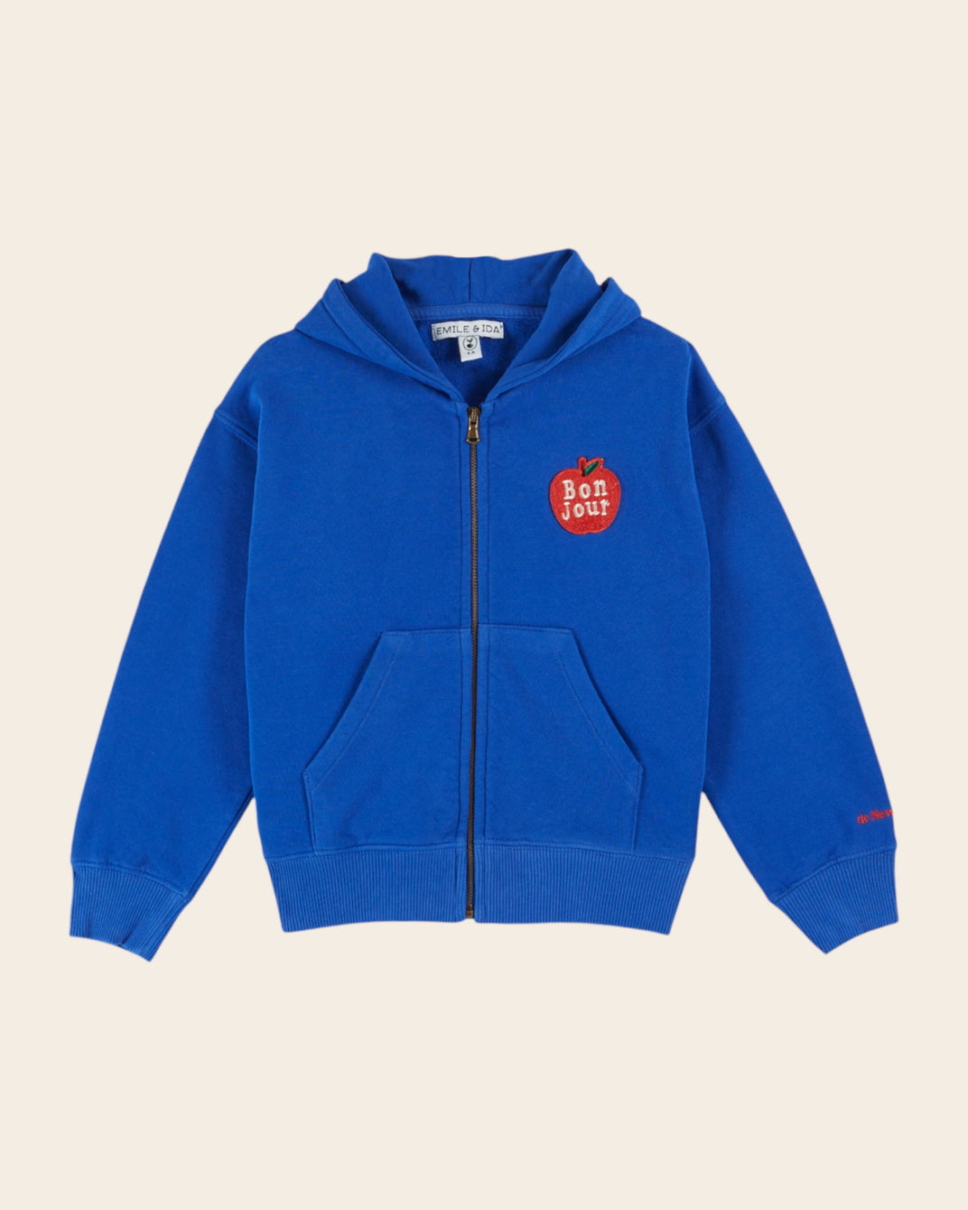 royal zip-up sweatshirt