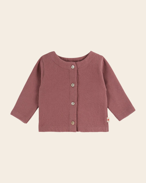Cardigan - Coton bio violine