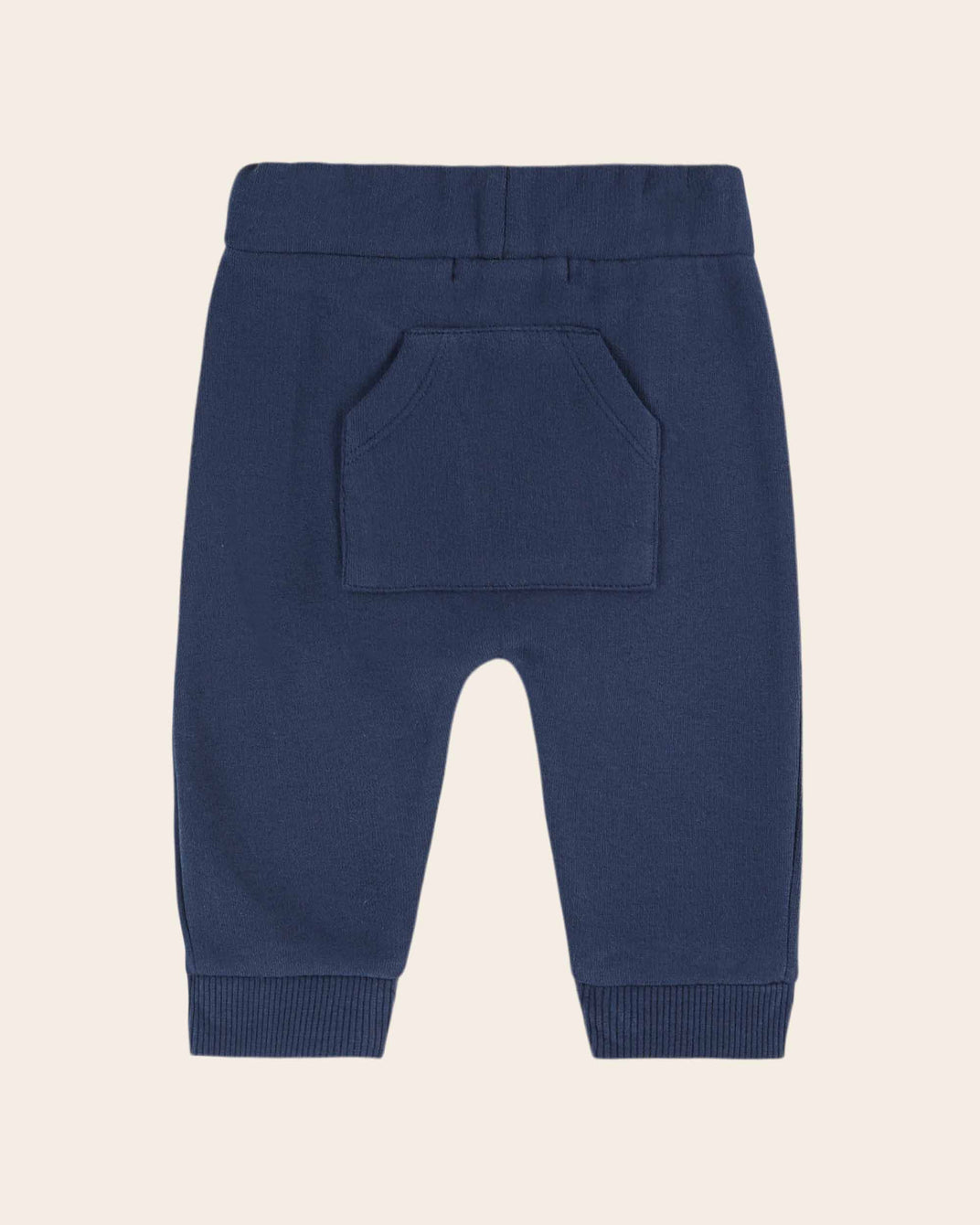 midnight plain fleece joggers