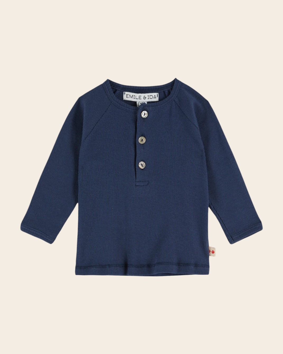 T-shirt tunisien coton bio marine