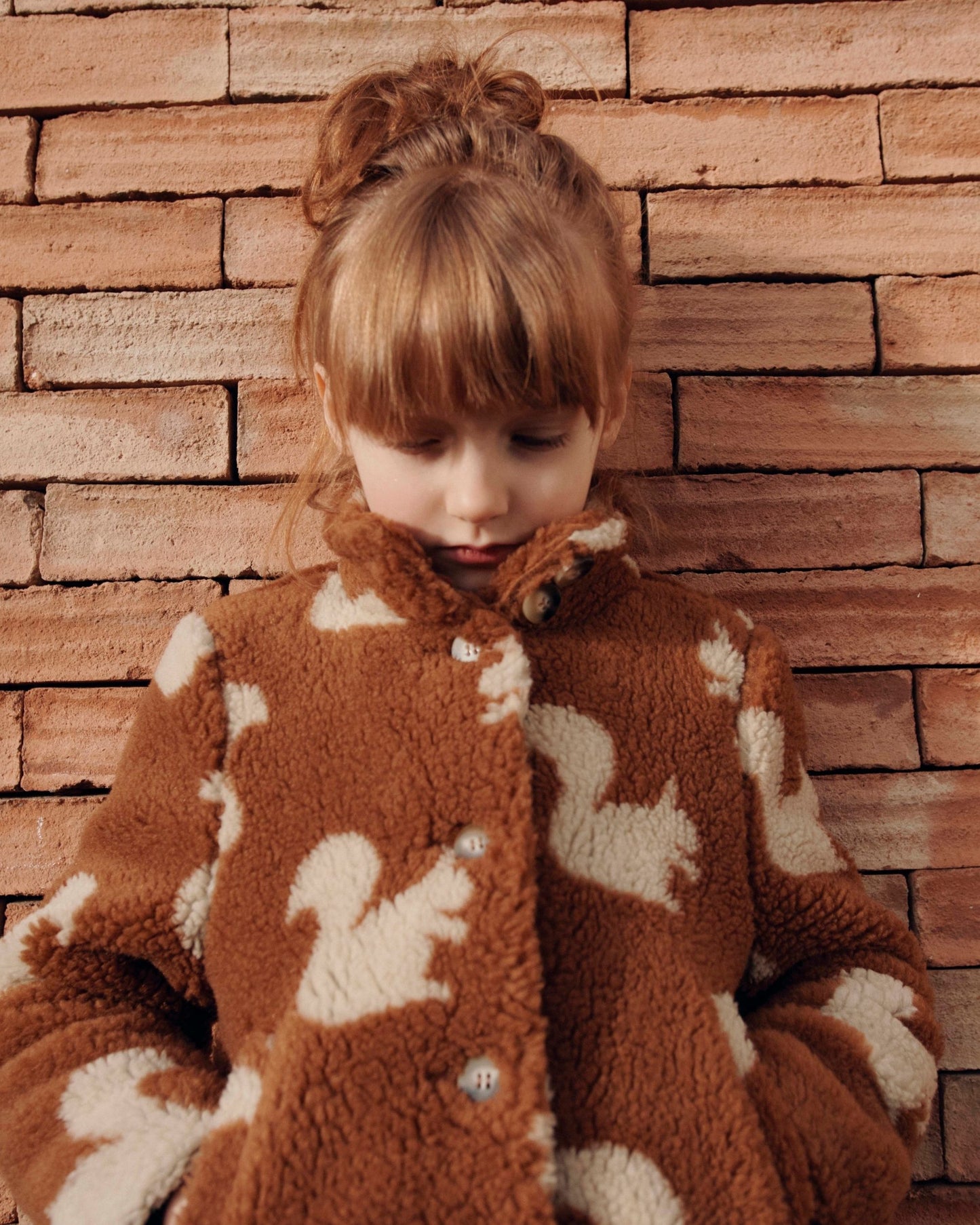 squirrel faux fur coat