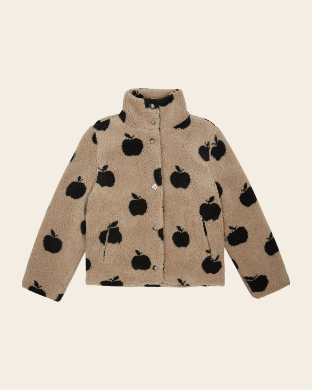 apple faux fur coat