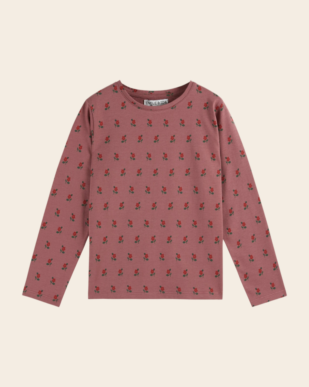 T-shirt coton bio poppy violine