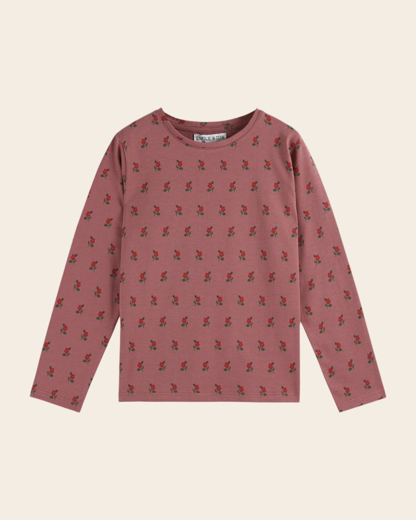 T-shirt coton bio poppy violine
