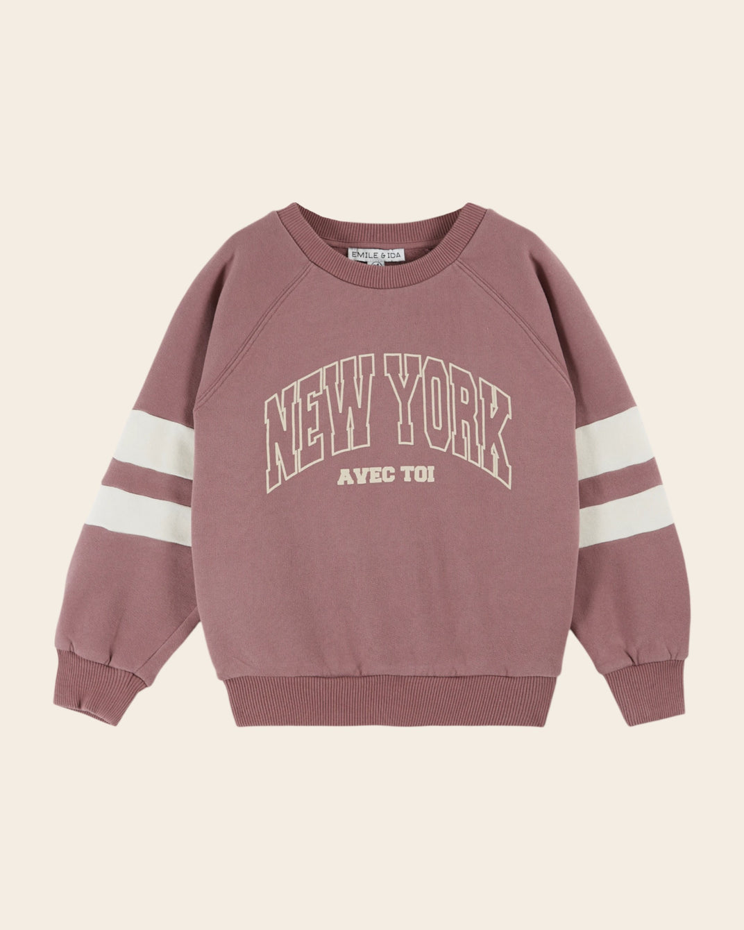 Sweat New York coton bio violine