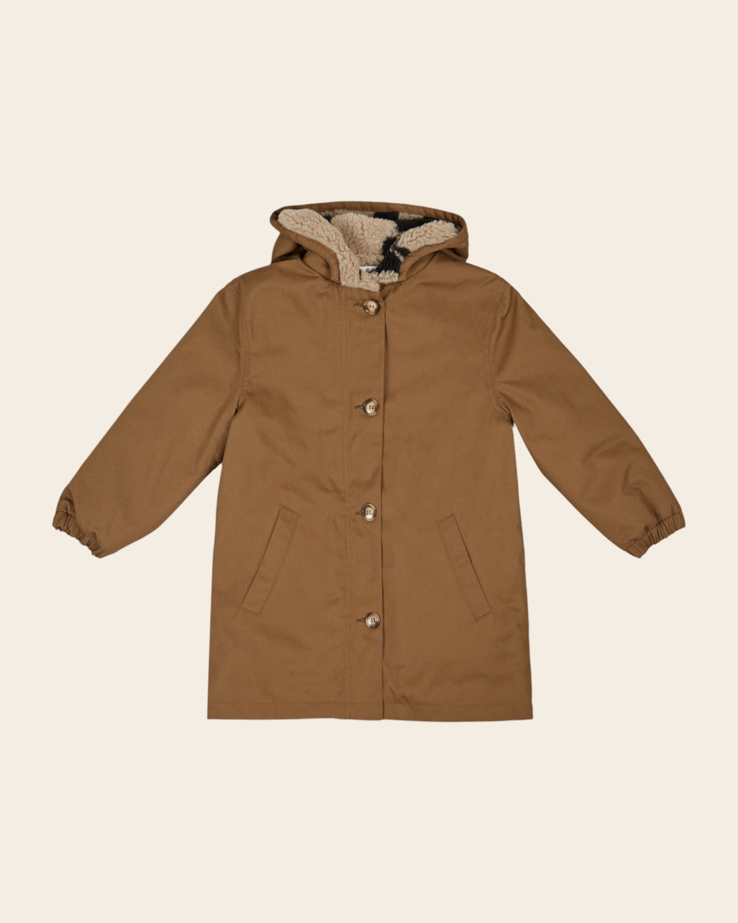 taupe parka