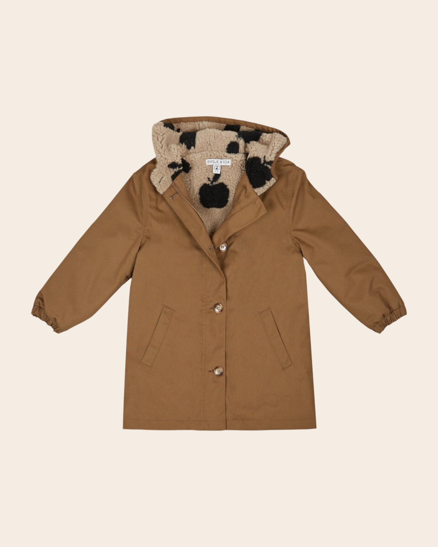 taupe parka
