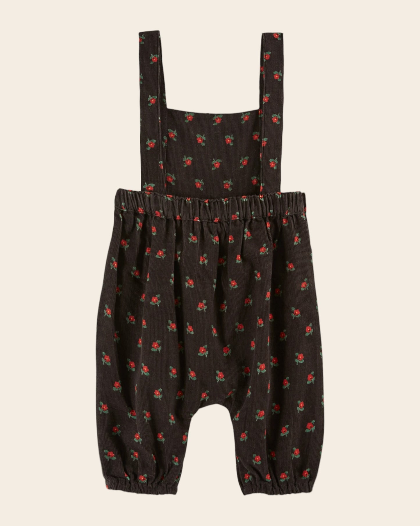 Salopette velours poppy noir