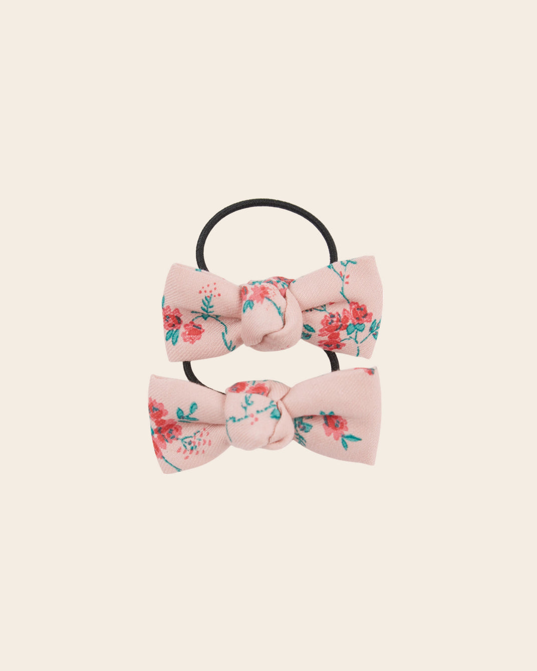 Lot de 2 élastiques aster rose