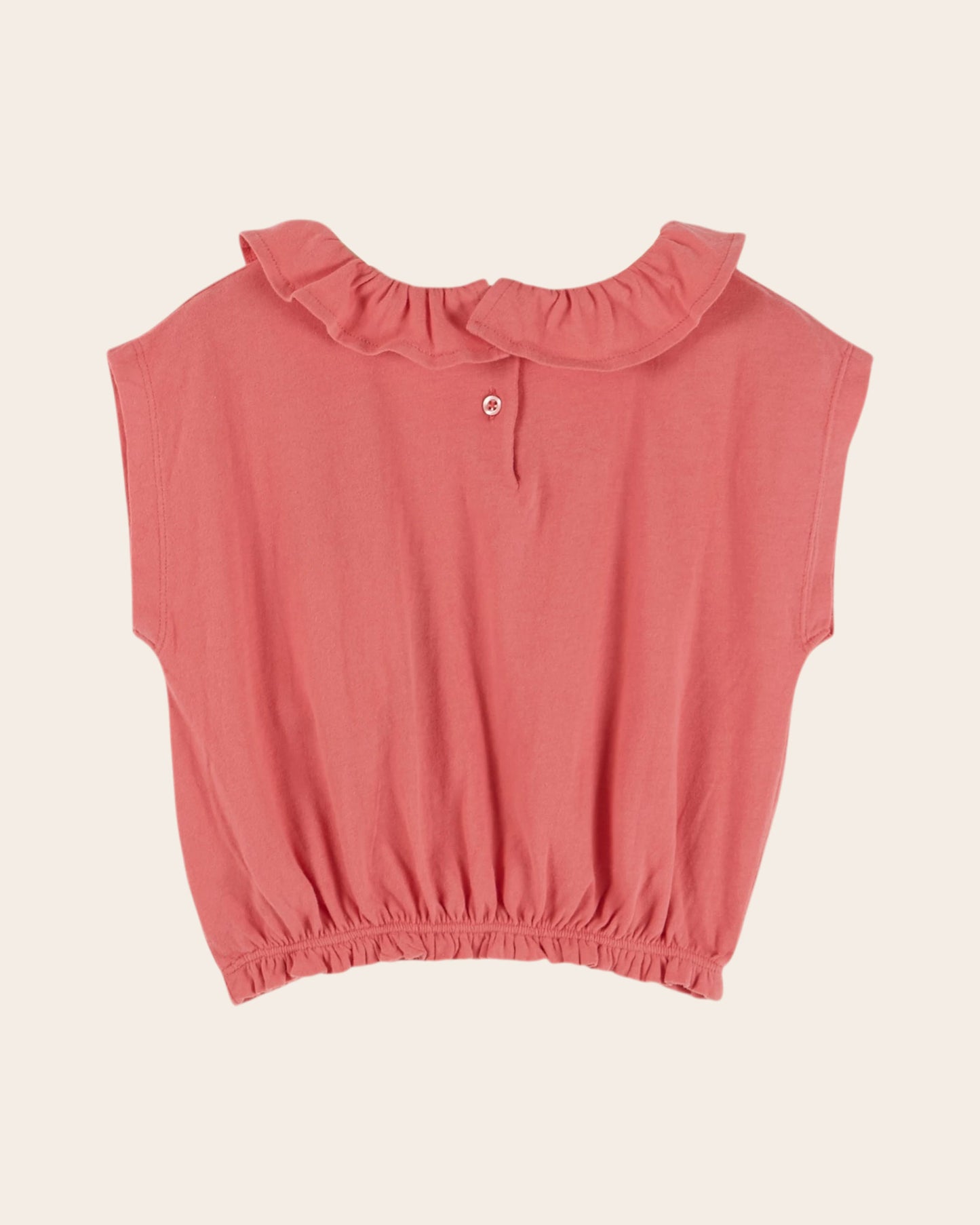 T-shirt - Imprimé volanté rose bonbon
