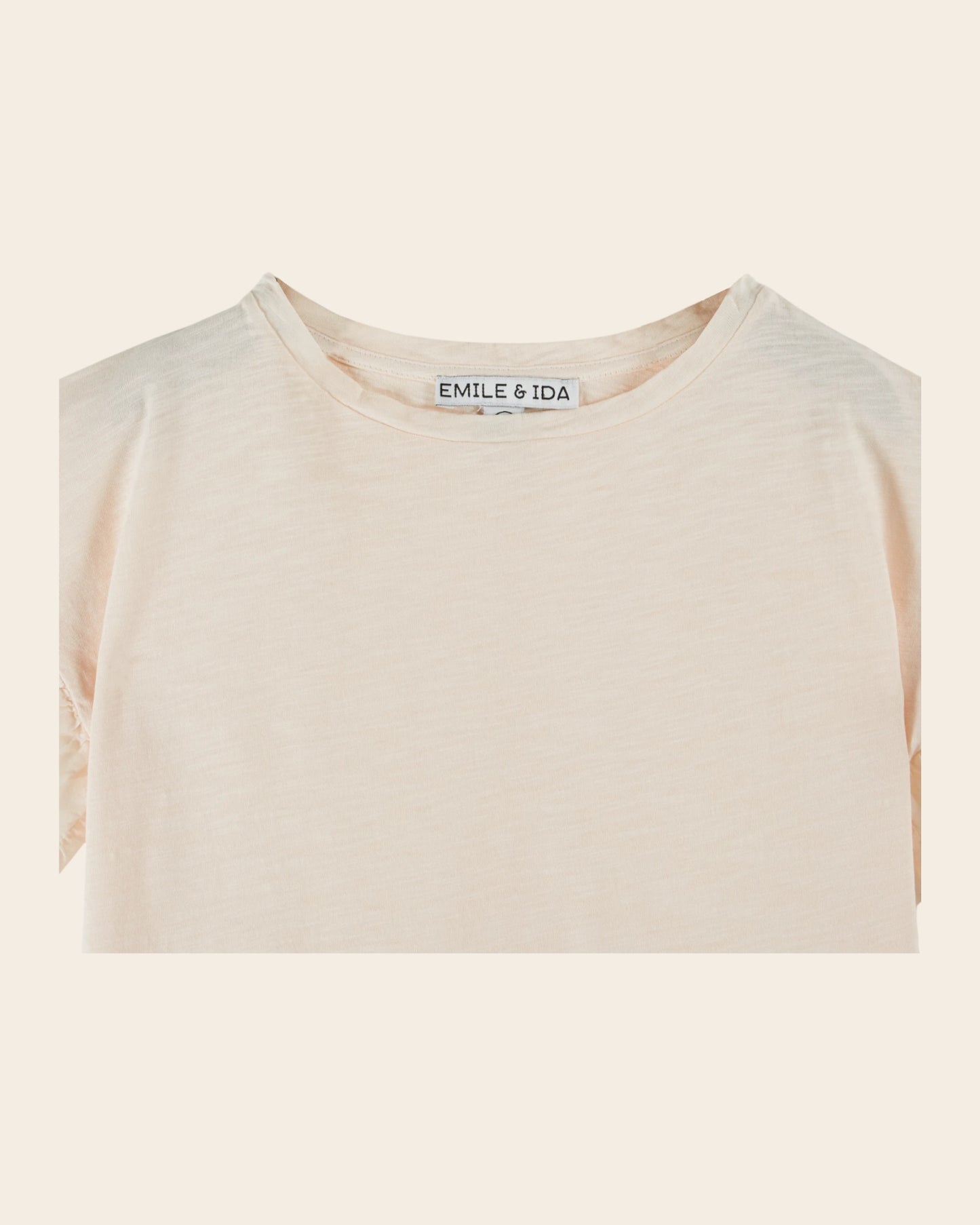 T-shirt - Volanté crème