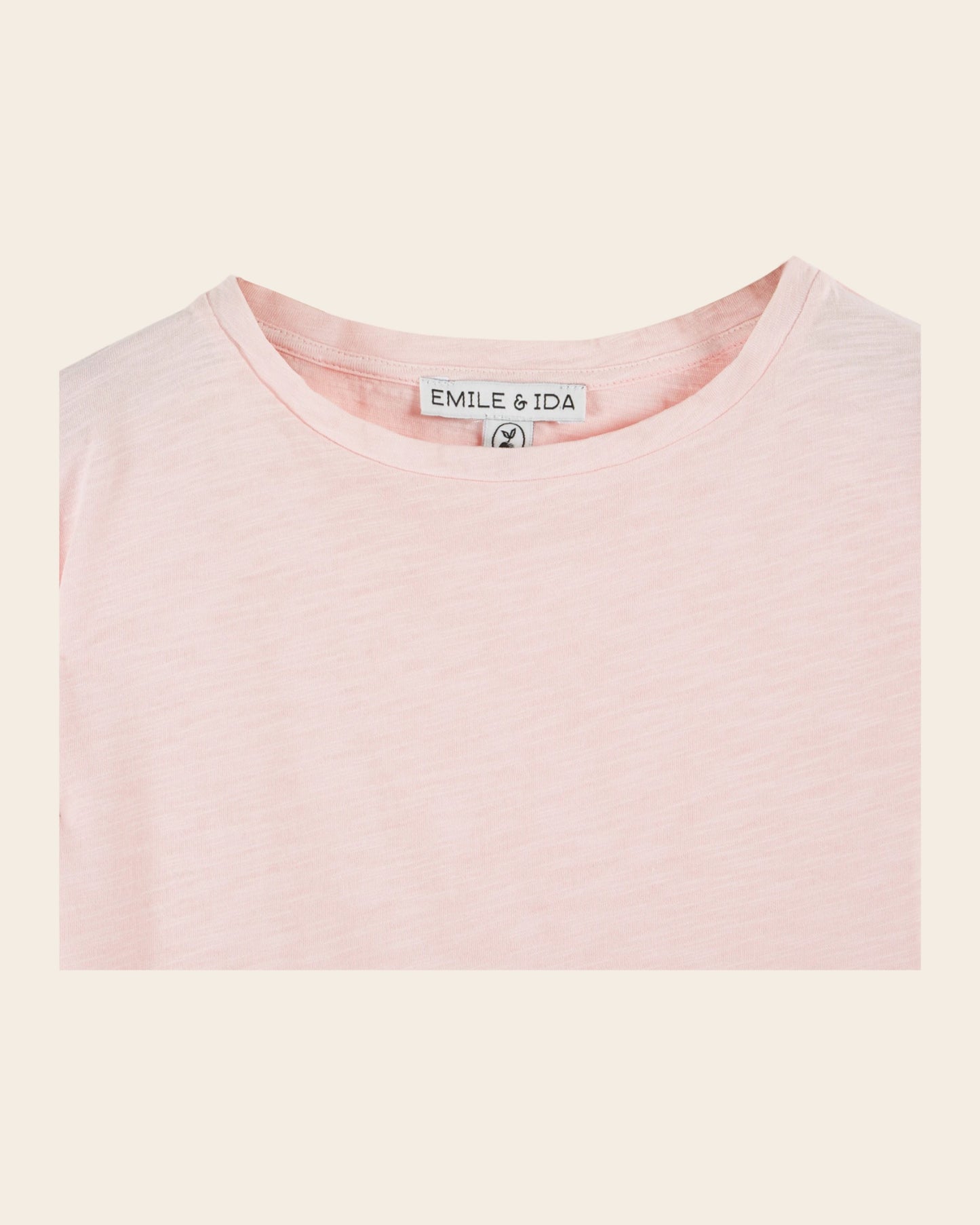 T-shirt - Volanté rose